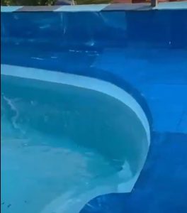 Image of a pool deck with safe surfaces